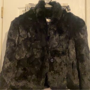Rabbit fur coat vintage